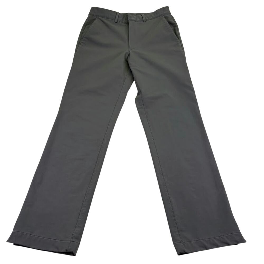 Under Armour Storm Pants Gray Nylon Chino Golf Water Wind Resistant 32 x 32